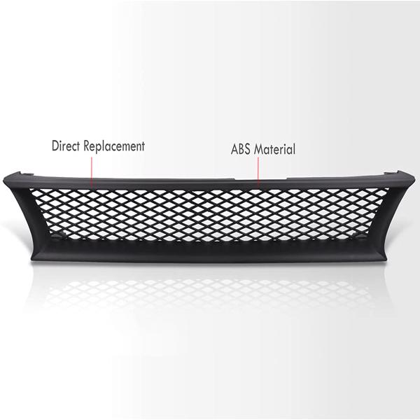LEAVAN Front Bumper Mesh Grill Grille Fits for Toyota Corolla 93-97