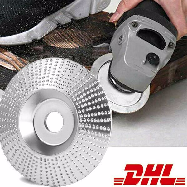 Wood Grinding Wheel Angle Grinder Disc Wood Carving Sanding Abrasive Tool For Angle Tungsten Carbide Coating Bore Shaping