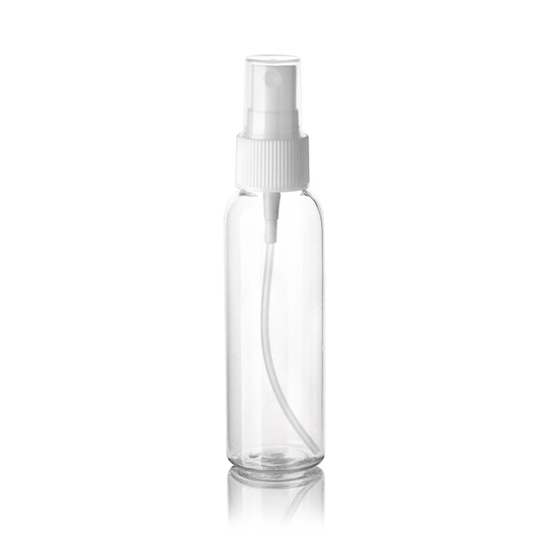10Pcs 60ml Travel Transparent Plastic Perfume Atomizer Empty Misty Spray Bottle