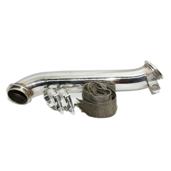 NEW CPSP 3" Stainless Steel Downpipe For 2011-2015 GM 6.6L LML Duramax Diesel