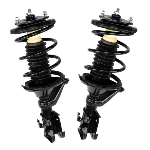 2 Pcs Iron Shock Absorber 7-171433-171434 JB Black