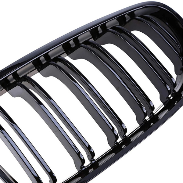 LEAVAN For BMW E90 E91 LCI 3 series 2009-2012 Front Kidney Grille Grill Gloss Black