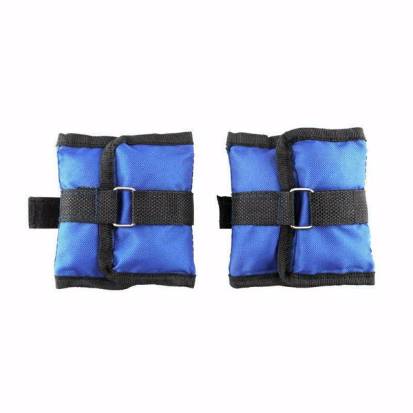 6Kg (2pcs*3kg) Ankle Wrist Leg Weight with Buckle and Magic Tape Weight Loss for Training Running