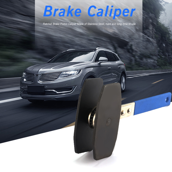 Ratchet Brake Piston Caliper 360° Brake Caliper Press with Ratchet Pad Spreader Piston Retracting Car Garage Tool