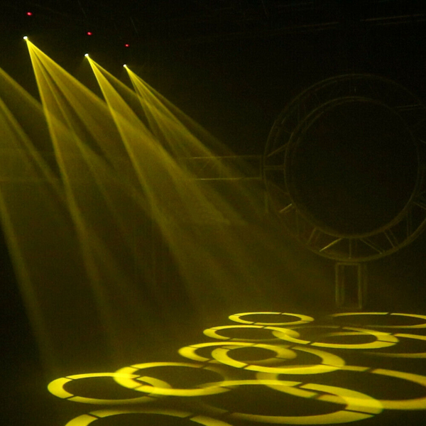 80W RGBW LED Moving Head Stage Lighting DMX DJ Disco Party Beam Spot Light