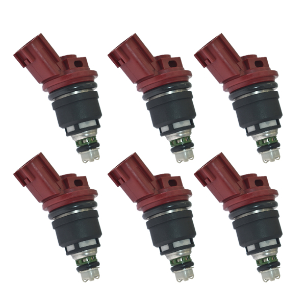 6pcs lot Fuel Injectors For Nissan Skyline R33 RB25DET ECR33 300ZX 16600-RR544