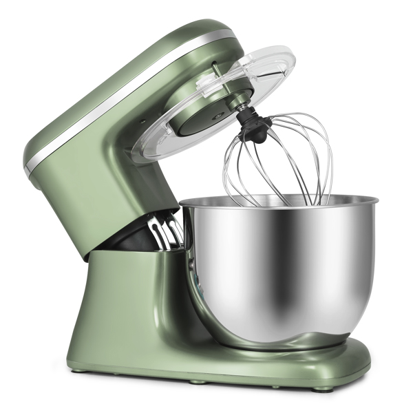 1400W food processor 7L stainless steel bowl silver green