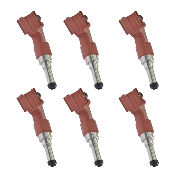 6Pcs Fuel Injector Compatible With Toyot-a Avalon Camry Highlander RAV4 Sienna Venza 3.5L V6 2325031050 23250-31050 23209-31050 23250-0P040