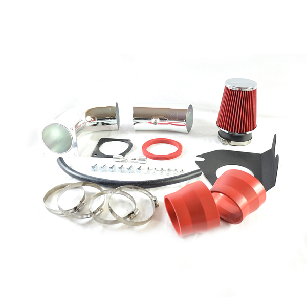 Intake Pipe with Air Filter for 1994-1995 Ford Mustang GT / GTS 5.0L V8 Models Only Red