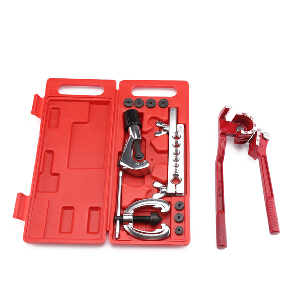 Professional Standard Flaring Tool Set Heavy Duty Steel Flaring Tools Kit Flaring Tool with Tubing Cutter Included by For Shankly and Brass Tubing Tool Kit