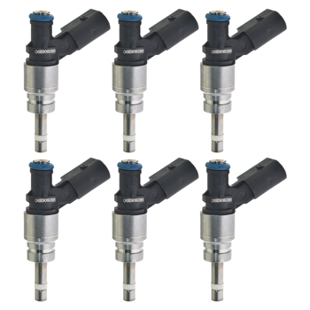 6Cps Fuel injectors For Audi A6 S6 Avant 2005-2011 A8 S8 quattro 08-10 06E906036E