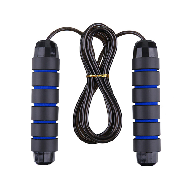 Jump Rope Skipping Aerobic Exercise Adjustable Bearing Speed Fitness Gym US Blue