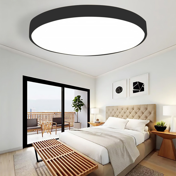 Round Ceiling Light Remote Controlling Adjustable Simple Ceiling Light