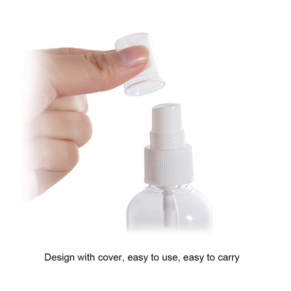 10Pcs 100ml Travel Transparent Plastic Perfume Atomizer Empty Misty Spray Bottle