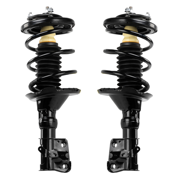 2 Pcs Iron Shock Absorber 7-171433-171434 JB Black