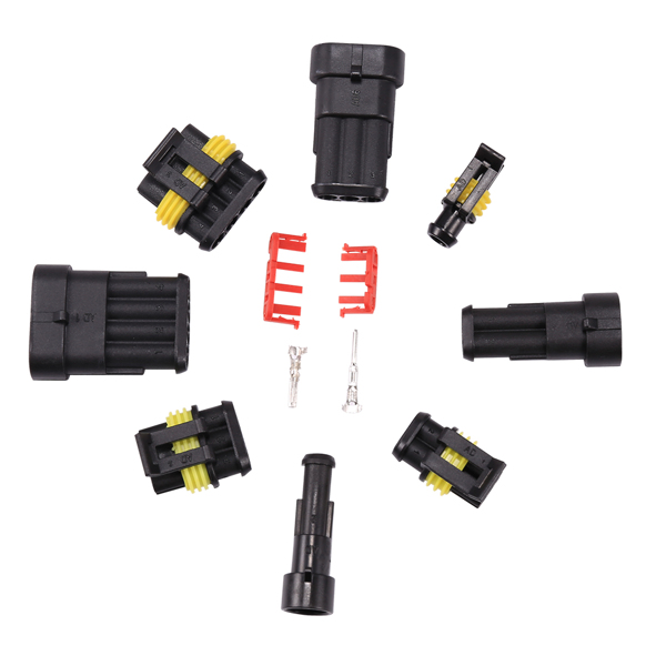 352X Car Waterproof Connector Set Durable Plastic Auto Electric Wire Connector With Box