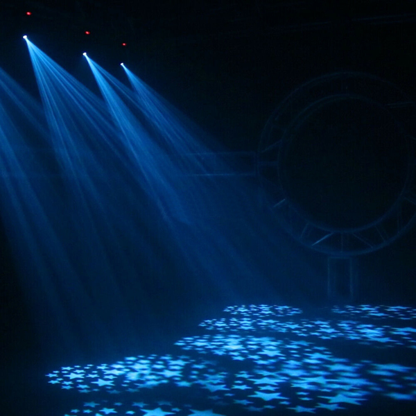 80W RGBW LED Moving Head Stage Lighting DMX DJ Disco Party Beam Spot Light