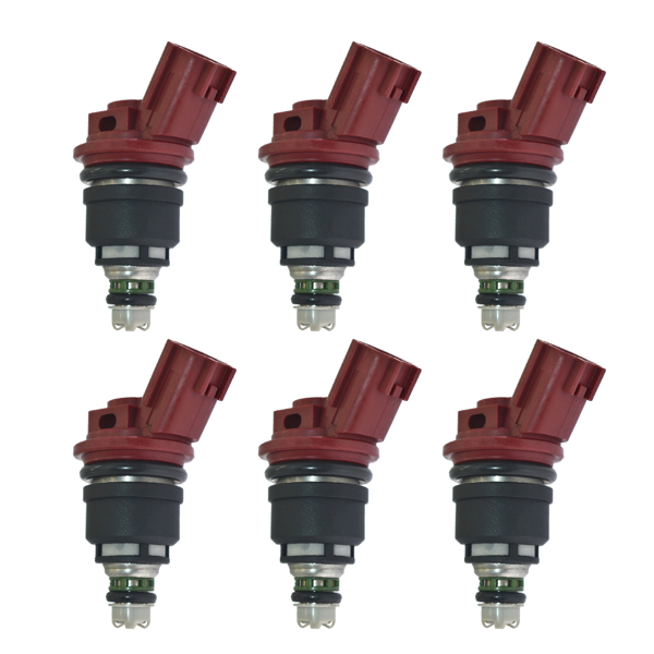 6pcs lot Fuel Injectors For Nissan Skyline R33 RB25DET ECR33 300ZX 16600-RR544