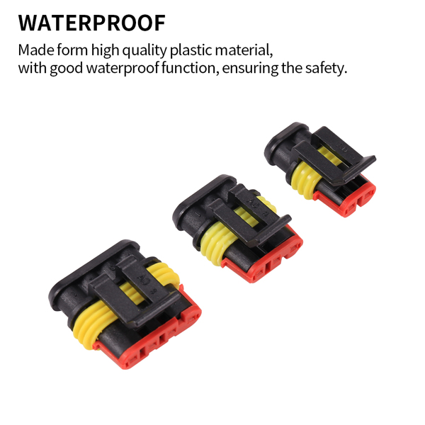 352X Car Waterproof Connector Set Durable Plastic Auto Electric Wire Connector With Box