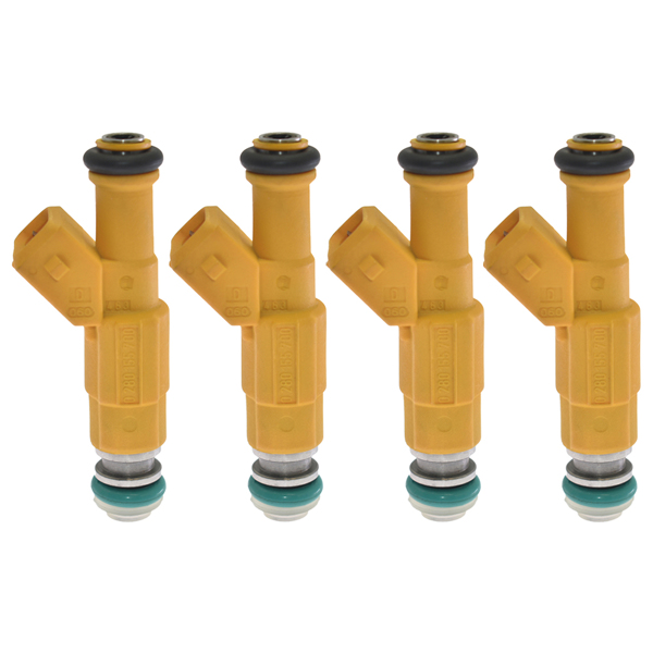 4Pcs Fuel Injectors Fits For Jeep Cherokee 4.0L EV1 4-hole 0280155710 0280155700