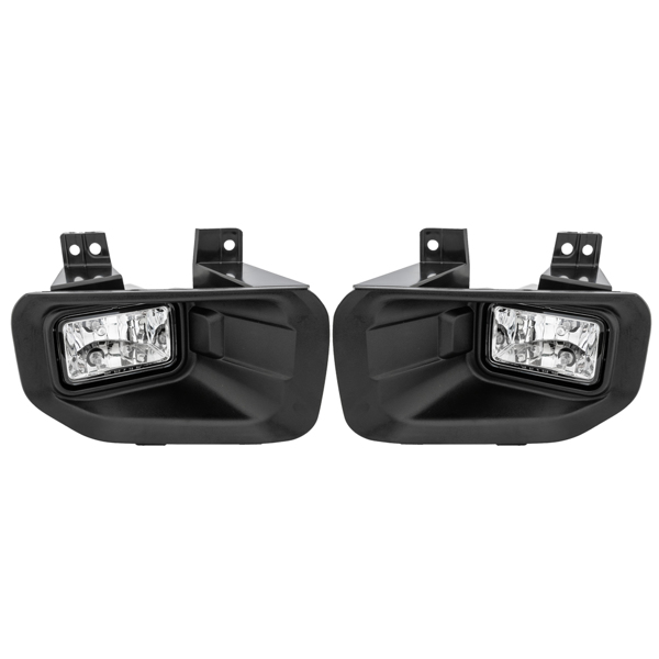 Clear Lens Fog Light Driving Lamps Complete Kit for 2015 2016 2017 Ford F-150