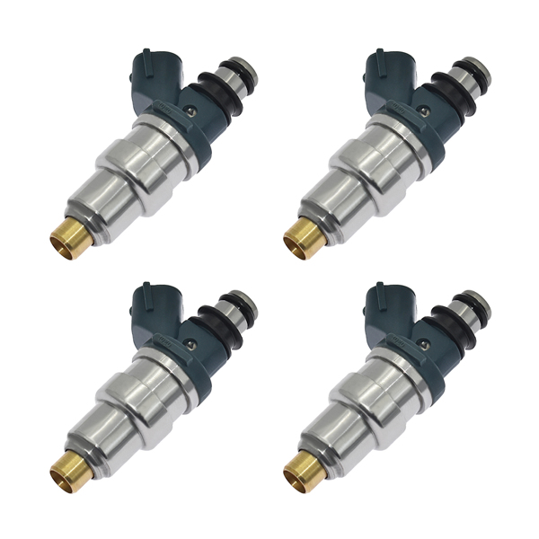 4Pcs Set of 4 Style Fuel Injectors For 95-00 Toyota Tacoma 2.4L-L4 23209-79085 842-12261 FJ376