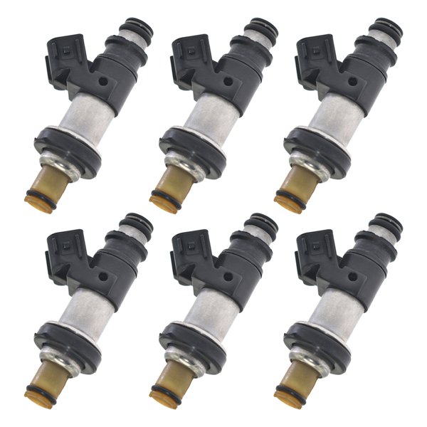 6Pcs Fuel Injectors Fits Acura MDX Honda Odyssey Pilot 3.2L 3.5L 06164-P8E-A00