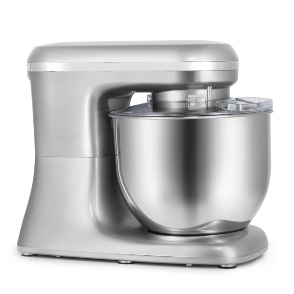 1400W food processor 7L stainless steel bowl Silver