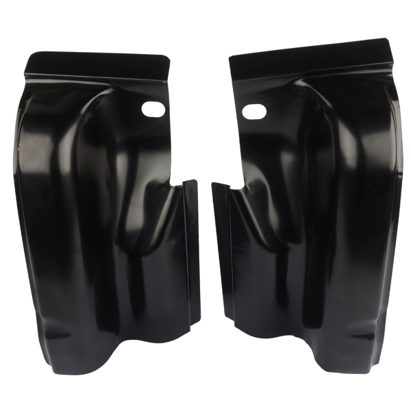 Pair Steel Door Outer Cab Corners for 2010 2011 2012 Ford F-150 Crew Cab