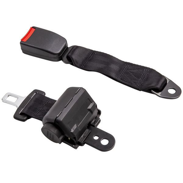 2x Retractable Golf Cart Safety Belts for Yamaha for EZGO Universal Lap Straps