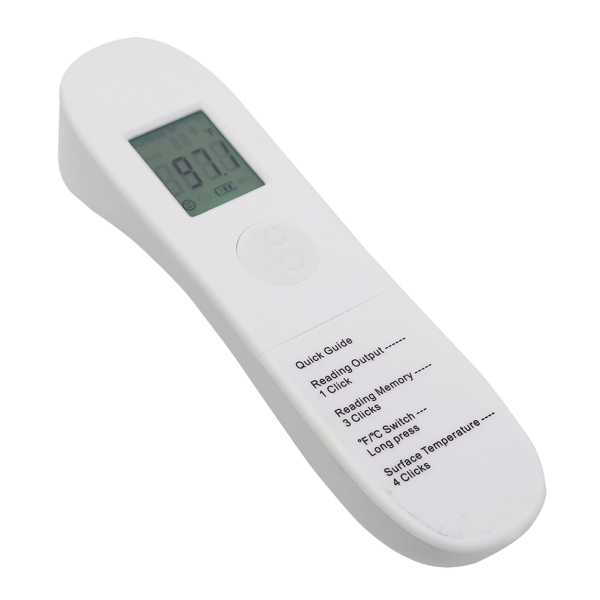 No-Touch Forehead Thermometer LCD Digital Infrared Thermometer for Adults/Kids
