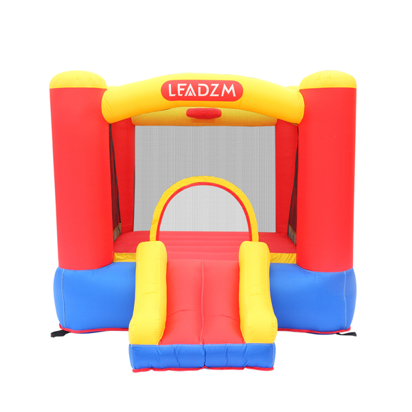 LEADZM 420D 840D Oxford cloth jump surface small jump bed with fan inflation castle N001