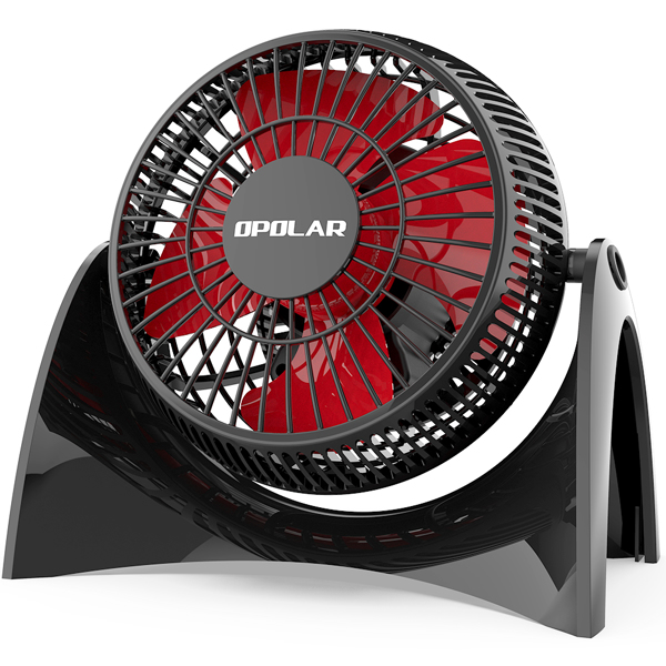 (ABC)Portable Desk USB Fan, Super Quiet, Maximal 40db, Perfect Table Fan, Small Size, 2 Speeds, 360° Rotating Free Adjustment Personal Fan for Home,Office and Dorm