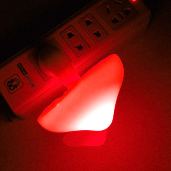 LED Night Light US Plug in Lamp Mushroom Night Light  Mini Pretty Colorful
