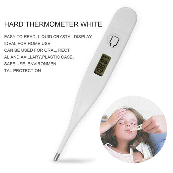 Electronic Digital Fahrenheit Thermometer ℉ LCD Oral Baby Kids Adult Body Safe