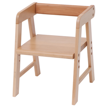 Wooden Children’s Chair Height Adjustable Kindergarten Activity Stool Soft and Comfortable No Edges and Corner Baby Seat Cushion