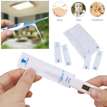  Oral Thermometer Covers Disposable Digital Thermometer Probe Sheaths