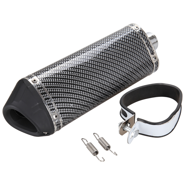 38mm Universal Motorcycle Exhaust Pipe For Dirt Bike Scooter Street Bike ATV