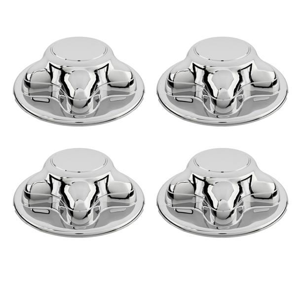 4 Pcs Chrome Wheel Center Hub Caps for 97-00 Ford F150 Expedition Alloy Rim ONLY