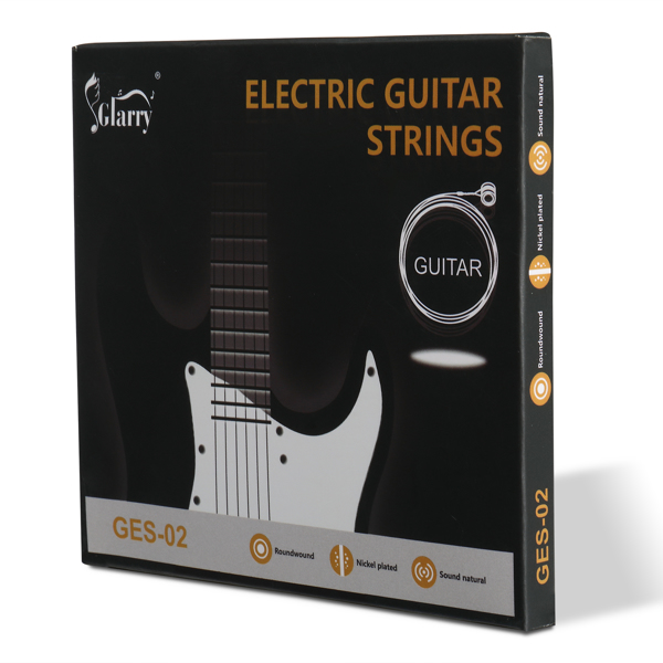 [Do Not Sell on Amazon]Glarry GES-02 Electric Bass Nickel Plated Strings Set