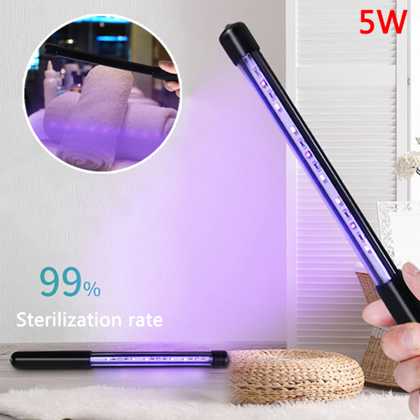 USB Efficient Sterilize Light Germicidal Lamp Home Handheld Disinfection