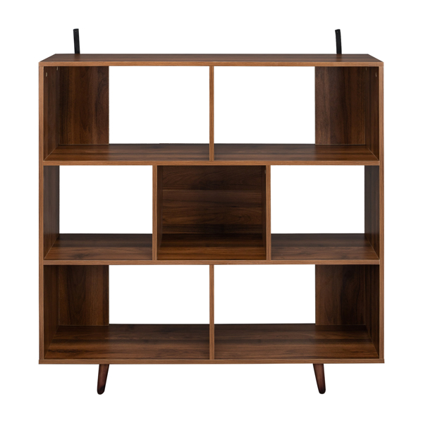 Wood Bookcase,Storage Shelves Stand Bookshelf for Entryway, Hallway, Living Room,Home Office Furniture (Bookcase)