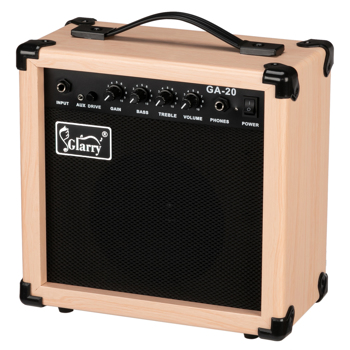 [Do Not Sell on Amazon]Glarry 20W GA-20 Electric Guitar Amplifier Natural Color