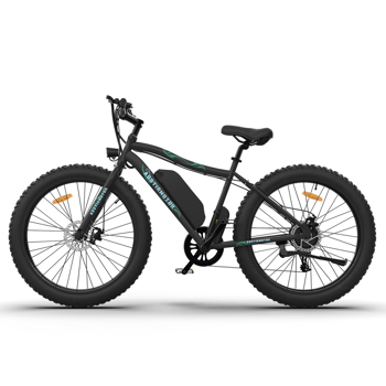 AOSTIRMOTOR New Fat Tire Adults Electric Bicycle 26 In. Electric Mountain Bike 36V 13AH S07-P（No fenders）