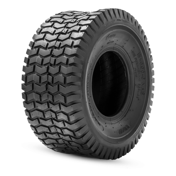 Set Of 2 15x6.00-6 Lawn Mower Tires 4Ply 15x6.00x6 Tubeless Tires 15x6-6