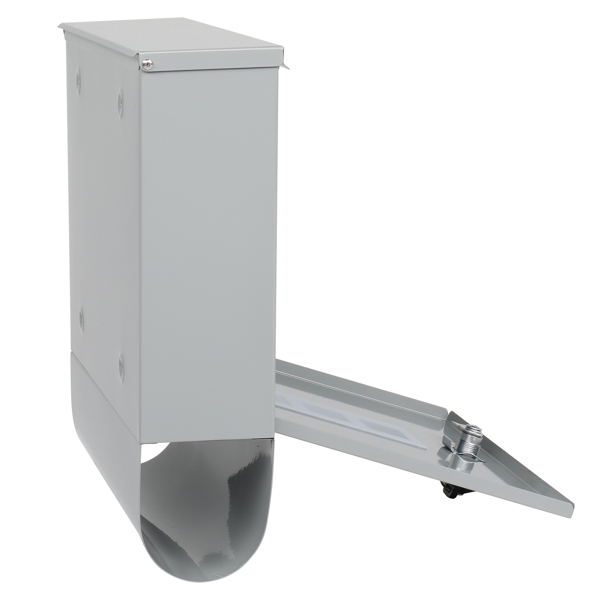 Durable Stainless Steel Mailbox Silver