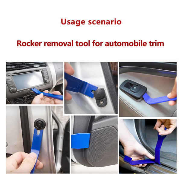 22 pcs emergency tools for car door opening with pull cord