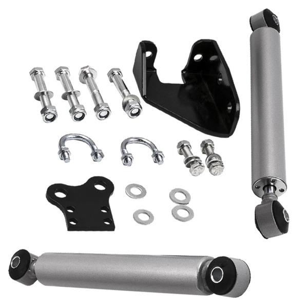 Dual Steering Stabilizer Cylinders kit for Jeep Wrangler Renegade 1987-1995