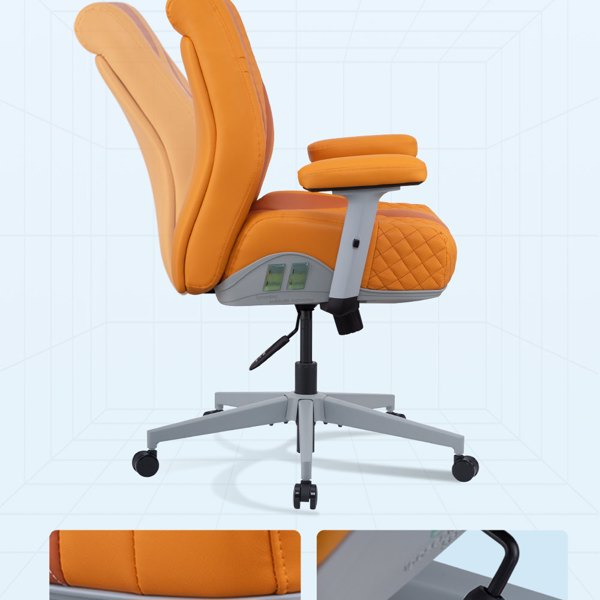 MID BACK WELLNESS OFFICE CHAIR GAMING CHAIR WITH AIR CUSHION