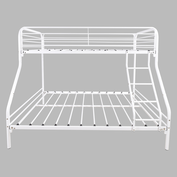 Twin-Over-Full Bunk Bed Closed Upper bunk White